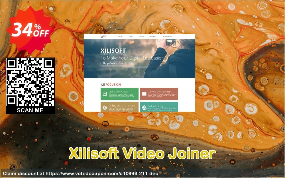 Xilisoft Video Joiner Coupon, discount 30OFF Xilisoft (10993). Promotion: Discount for Xilisoft coupon code