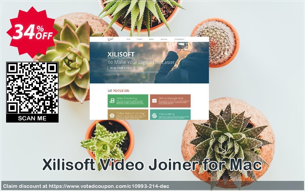 Xilisoft Video Joiner for MAC Coupon Code Apr 2024, 34% OFF - VotedCoupon