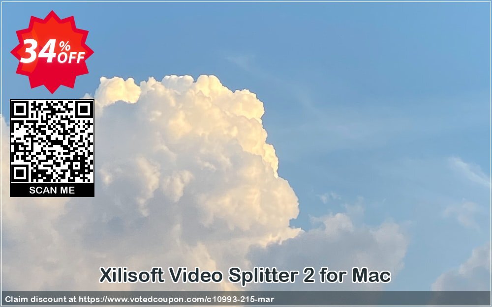 Xilisoft Video Splitter 2 for MAC Coupon, discount 30OFF Xilisoft (10993). Promotion: Discount for Xilisoft coupon code