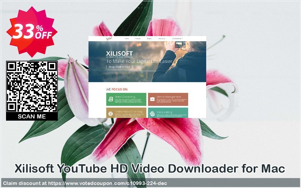Xilisoft YouTube HD Video Downloader for MAC Coupon, discount 30OFF Xilisoft (10993). Promotion: Discount for Xilisoft coupon code