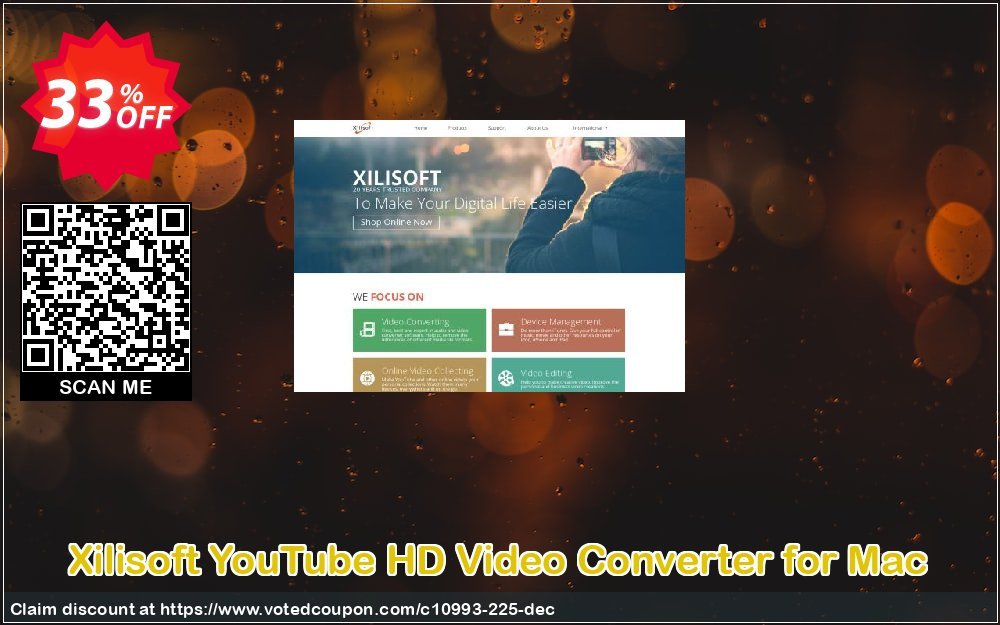 Xilisoft YouTube HD Video Converter for MAC Coupon, discount 30OFF Xilisoft (10993). Promotion: Discount for Xilisoft coupon code