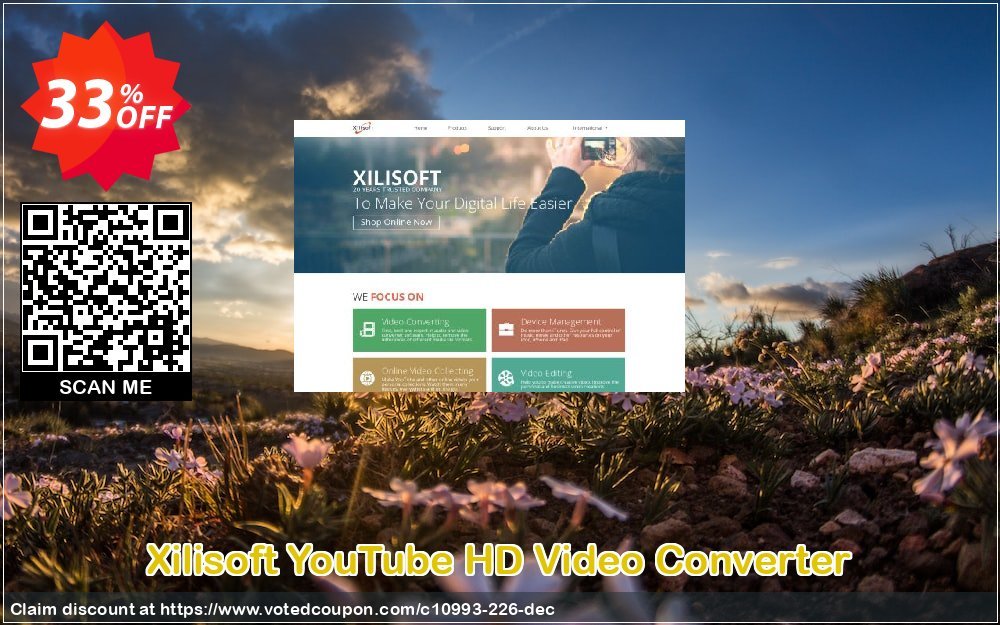 Xilisoft YouTube HD Video Converter Coupon, discount 30OFF Xilisoft (10993). Promotion: Discount for Xilisoft coupon code