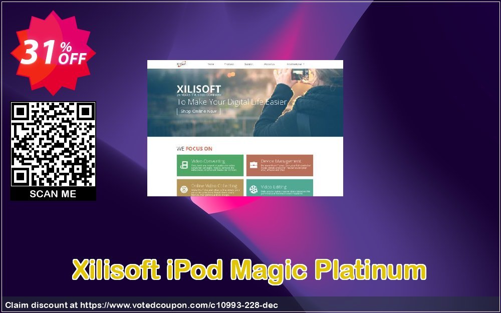 Xilisoft iPod Magic Platinum Coupon Code Apr 2024, 31% OFF - VotedCoupon
