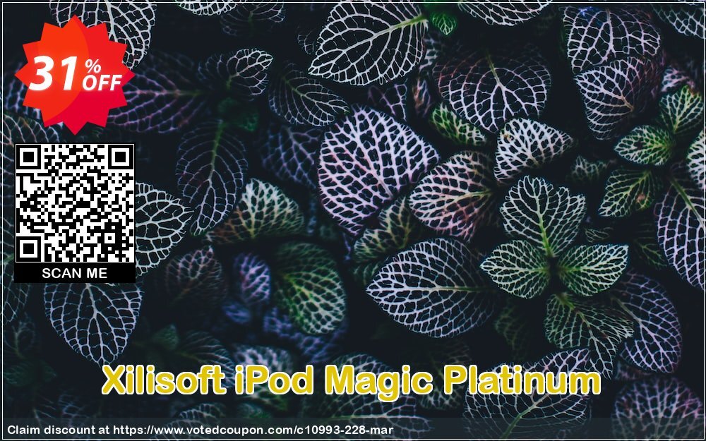 Xilisoft iPod Magic Platinum Coupon, discount 30OFF Xilisoft (10993). Promotion: Discount for Xilisoft coupon code