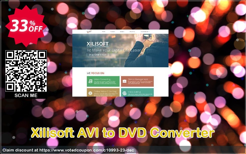 Xilisoft AVI to DVD Converter Coupon, discount 30OFF Xilisoft (10993). Promotion: Discount for Xilisoft coupon code