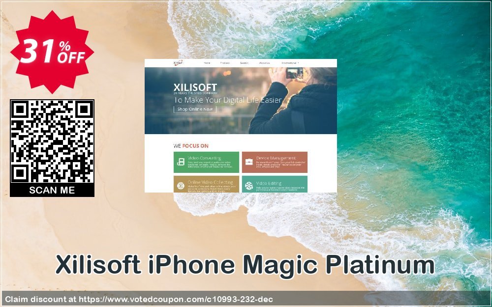 Xilisoft iPhone Magic Platinum Coupon, discount 30OFF Xilisoft (10993). Promotion: Discount for Xilisoft coupon code