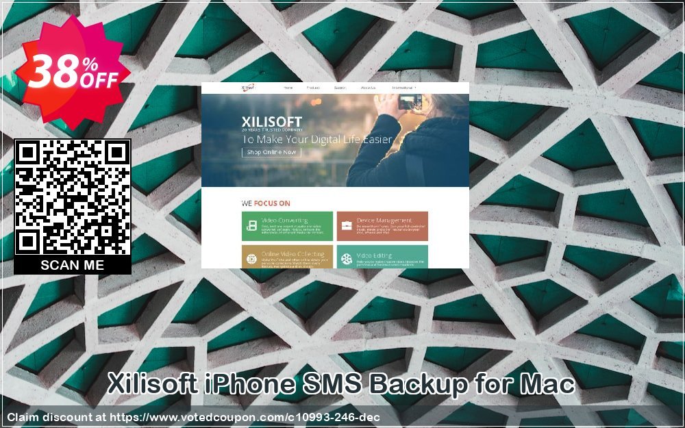 Xilisoft iPhone SMS Backup for MAC Coupon, discount 30OFF Xilisoft (10993). Promotion: Discount for Xilisoft coupon code