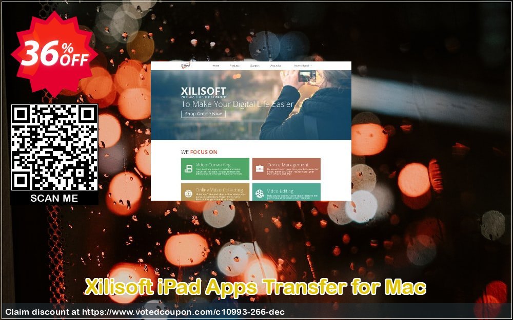 Xilisoft iPad Apps Transfer for MAC Coupon, discount 30OFF Xilisoft (10993). Promotion: Discount for Xilisoft coupon code