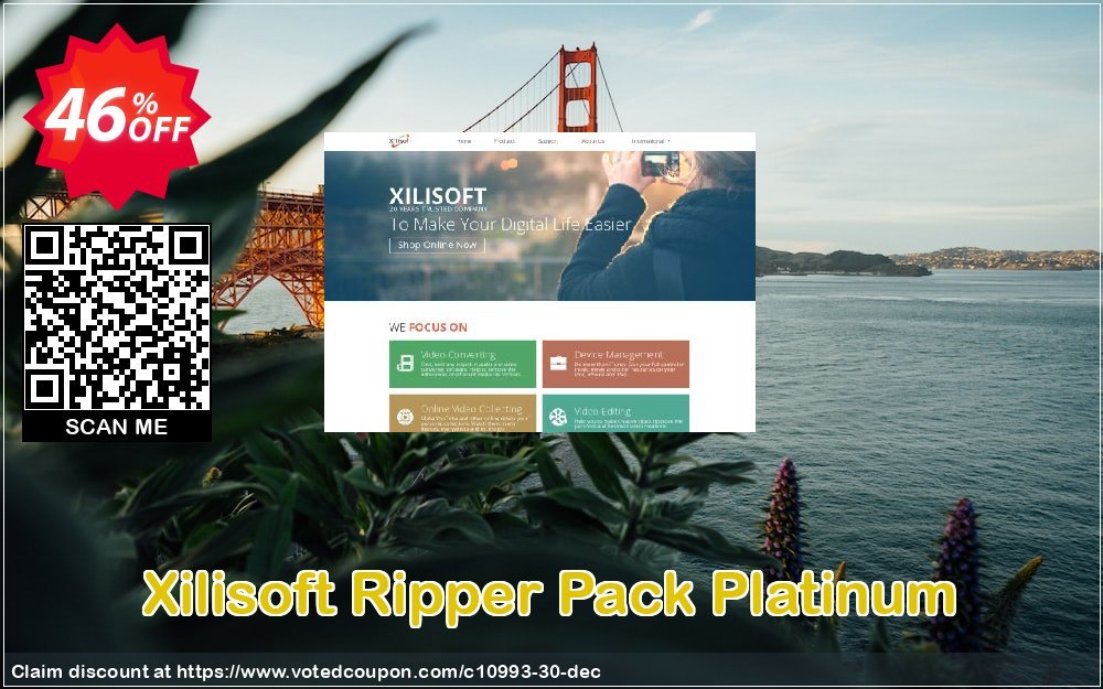 Xilisoft Ripper Pack Platinum Coupon, discount Xilisoft Ripper Pack Platinum exclusive discount code 2024. Promotion: Discount for Xilisoft coupon code