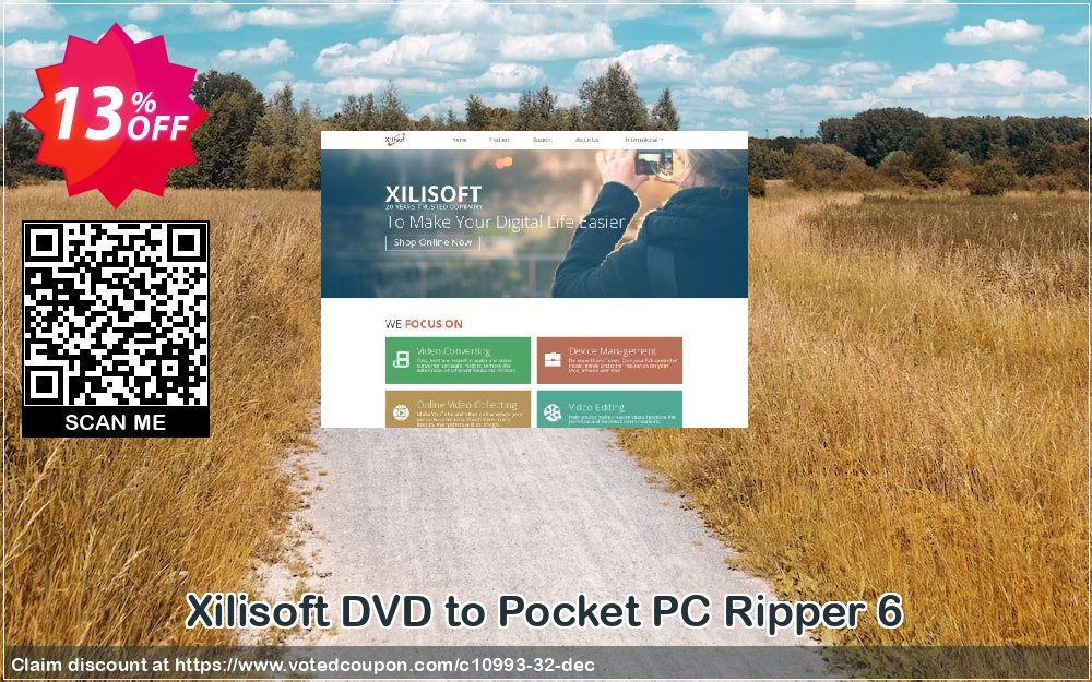 Xilisoft DVD to Pocket PC Ripper 6 Coupon Code Apr 2024, 13% OFF - VotedCoupon