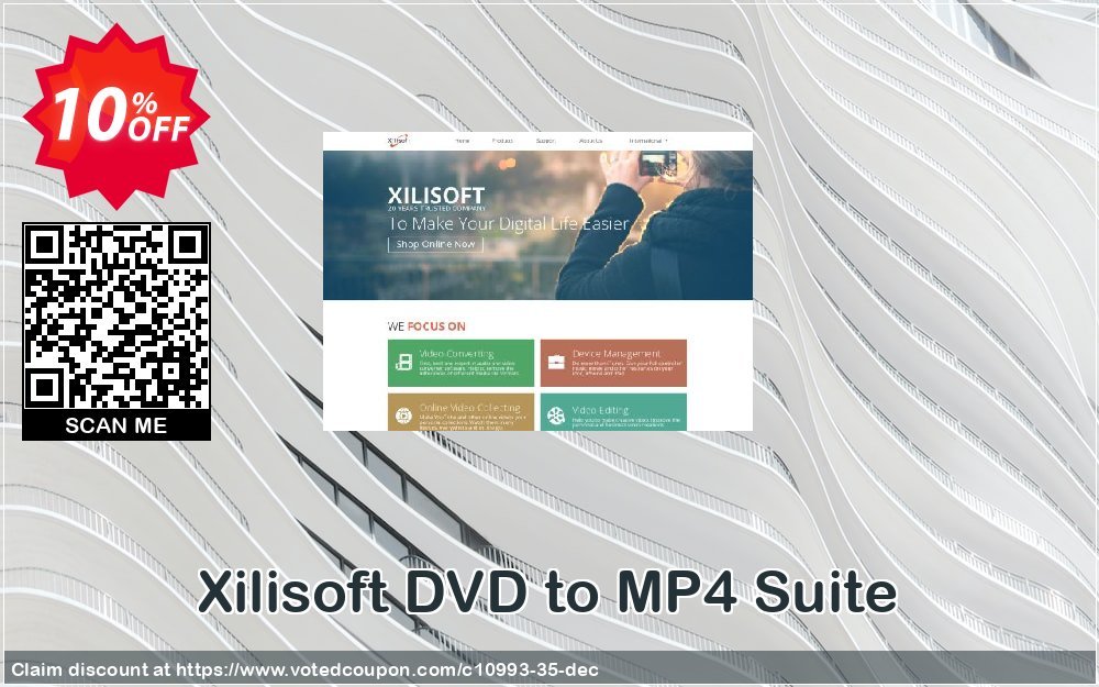 Xilisoft DVD to MP4 Suite Coupon Code Apr 2024, 10% OFF - VotedCoupon