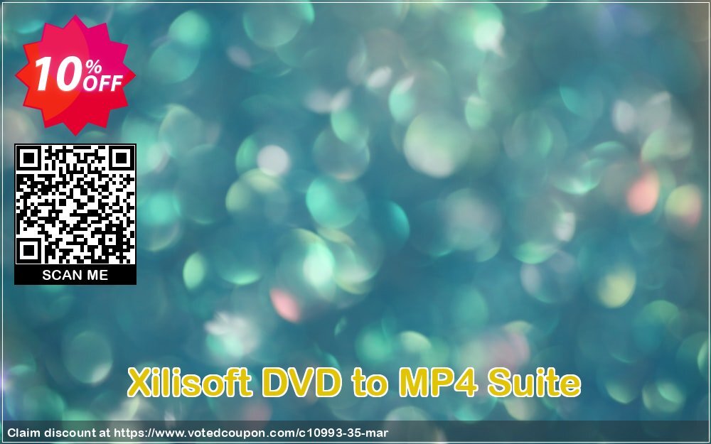 Xilisoft DVD to MP4 Suite Coupon, discount Xilisoft DVD to MP4 Suite formidable discounts code 2024. Promotion: Discount for Xilisoft coupon code