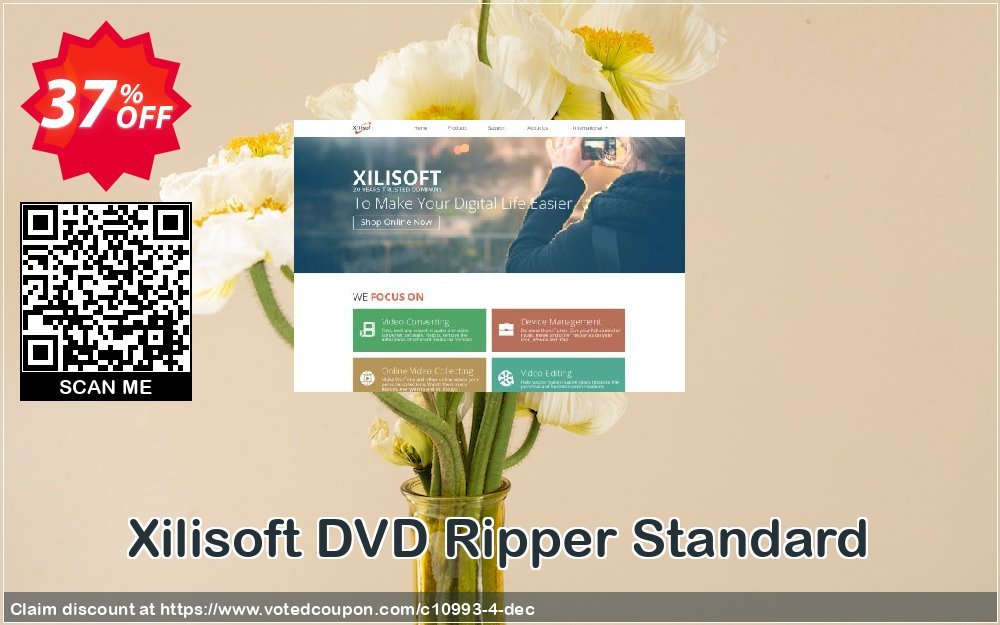 Xilisoft DVD Ripper Standard Coupon, discount Xilisoft DVD Ripper Standard stunning promo code 2023. Promotion: Discount for Xilisoft coupon code