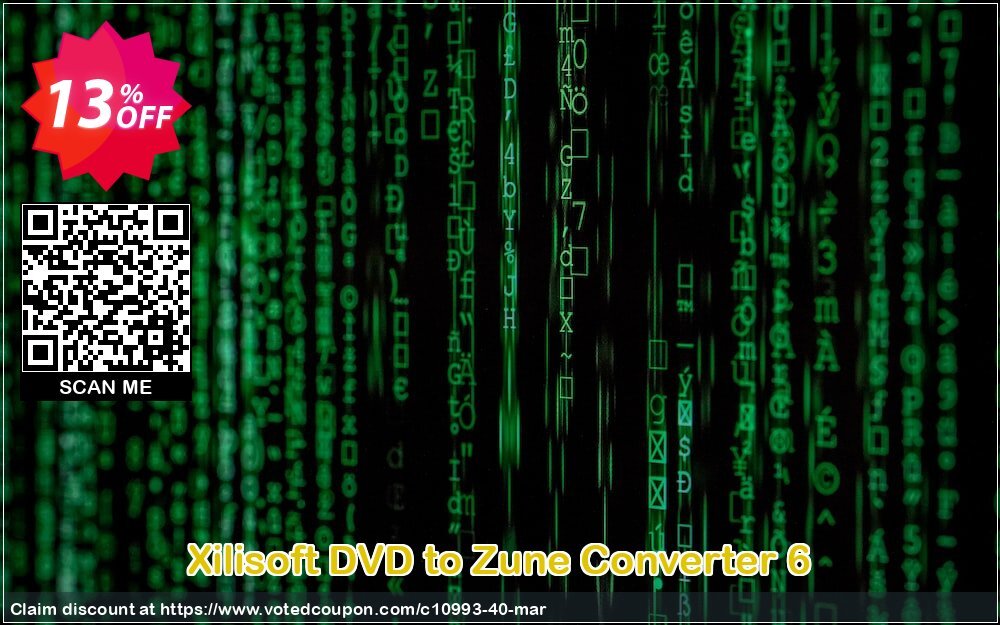 Xilisoft DVD to Zune Converter 6 Coupon, discount Xilisoft DVD to Zune Converter excellent discount code 2024. Promotion: Discount for Xilisoft coupon code