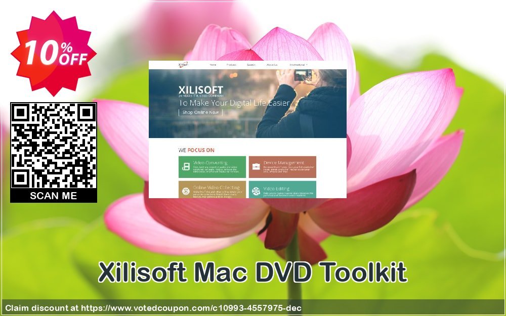 Xilisoft MAC DVD Toolkit voted-on promotion codes