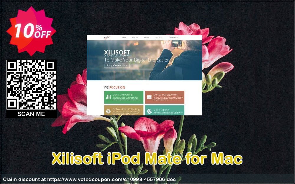 Xilisoft iPod Mate for MAC Coupon, discount Xilisoft iPod Mate for Mac dreaded sales code 2024. Promotion: dreaded sales code of Xilisoft iPod Mate for Mac 2024