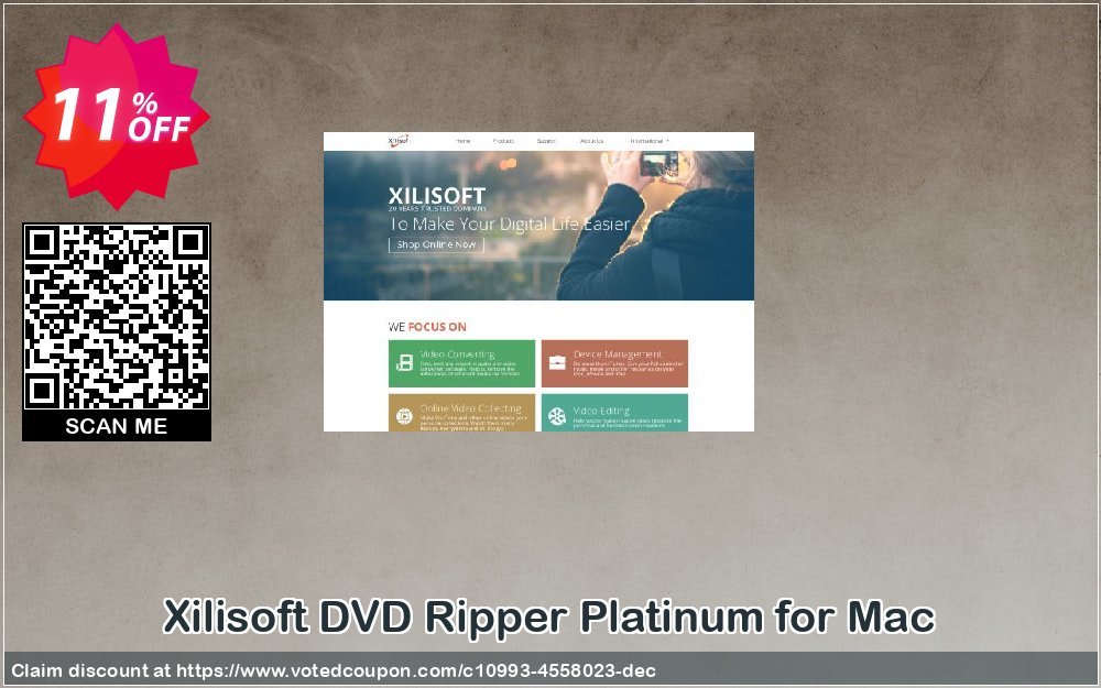 Xilisoft DVD Ripper Platinum for MAC Coupon Code Apr 2024, 11% OFF - VotedCoupon