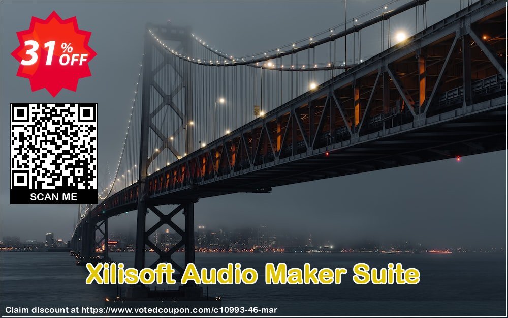 Xilisoft Audio Maker Suite Coupon, discount 30OFF Xilisoft (10993). Promotion: Discount for Xilisoft coupon code