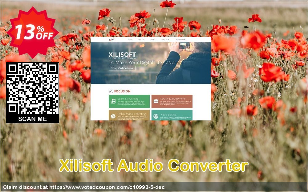 Xilisoft Audio Converter Coupon Code Mar 2024, 13% OFF - VotedCoupon