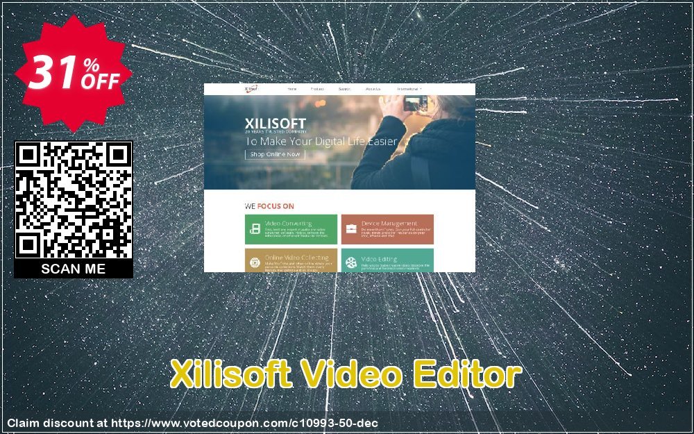 Xilisoft Video Editor Coupon Code Mar 2024, 31% OFF - VotedCoupon