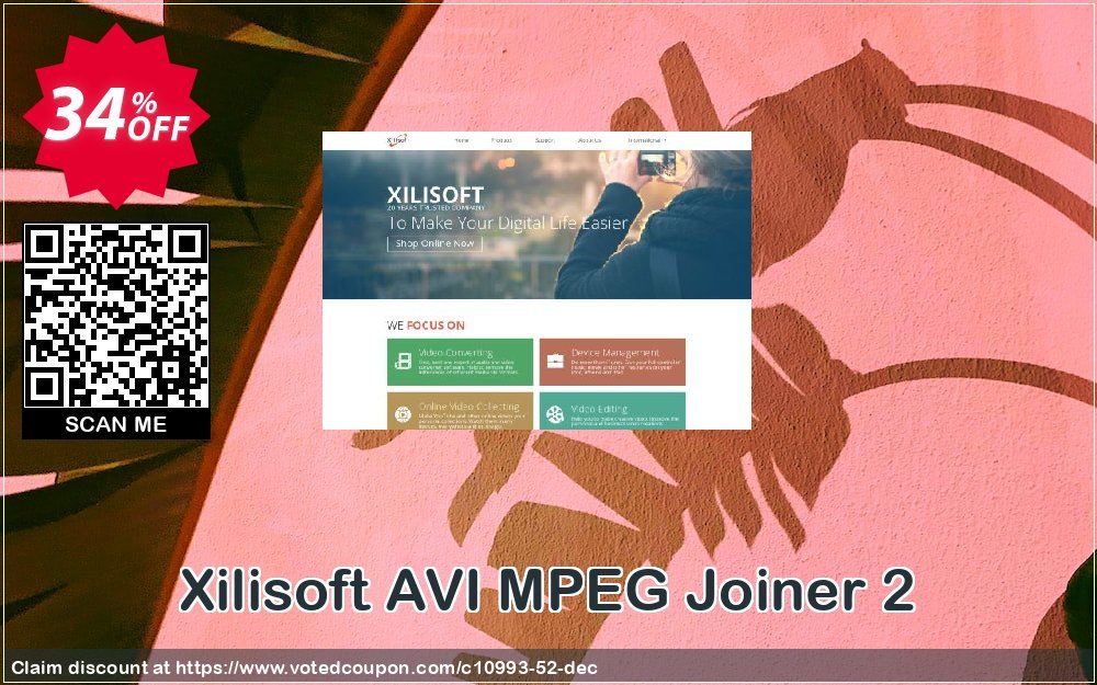 Xilisoft AVI MPEG Joiner 2 Coupon, discount 30OFF Xilisoft (10993). Promotion: Discount for Xilisoft coupon code