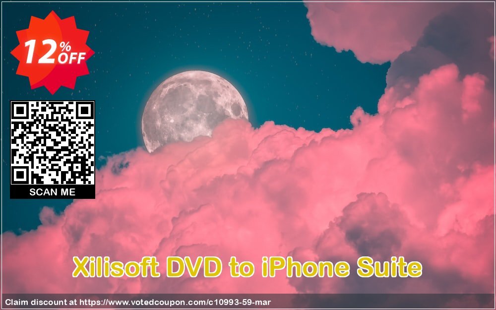 Xilisoft DVD to iPhone Suite Coupon, discount Xilisoft DVD to iPhone Suite dreaded sales code 2024. Promotion: Discount for Xilisoft coupon code