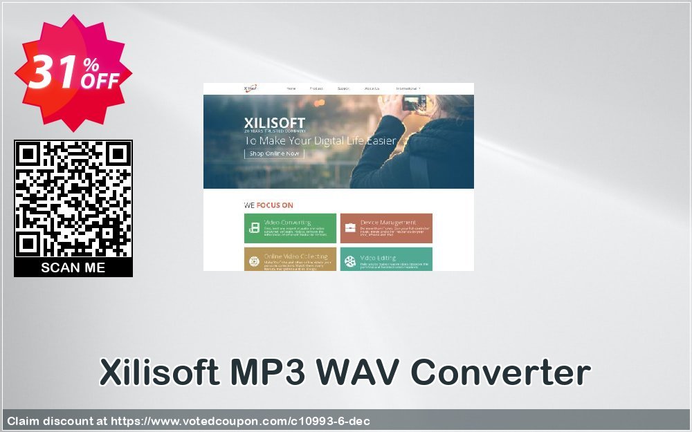 Xilisoft MP3 WAV Converter Coupon, discount 30OFF Xilisoft (10993). Promotion: Discount for Xilisoft coupon code