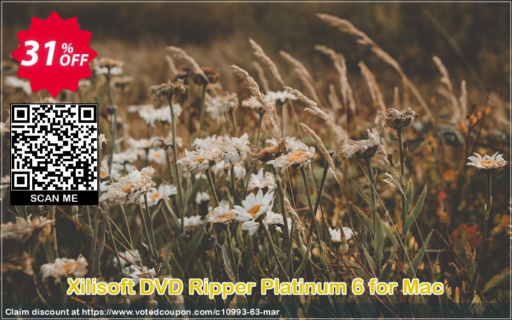 Xilisoft DVD Ripper Platinum 6 for MAC Coupon Code Apr 2024, 31% OFF - VotedCoupon