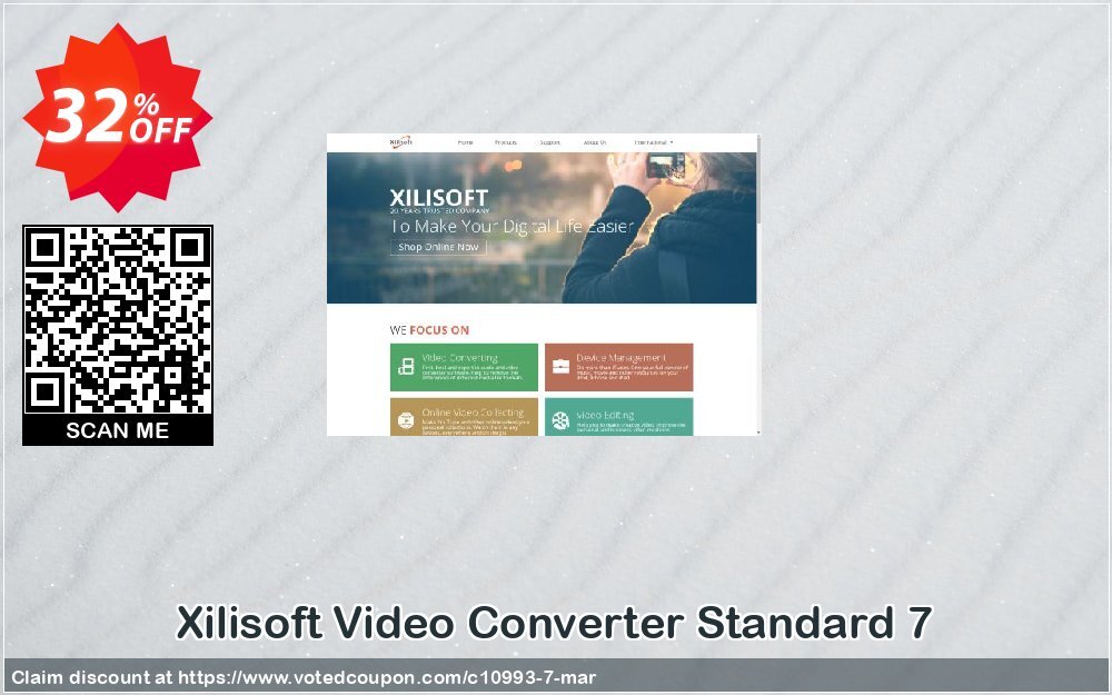 Xilisoft Video Converter Standard 7 Coupon Code Apr 2024, 32% OFF - VotedCoupon