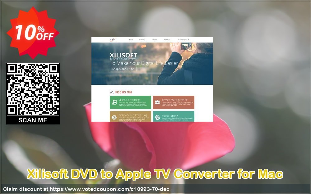 Xilisoft DVD to Apple TV Converter for MAC Coupon Code Apr 2024, 10% OFF - VotedCoupon