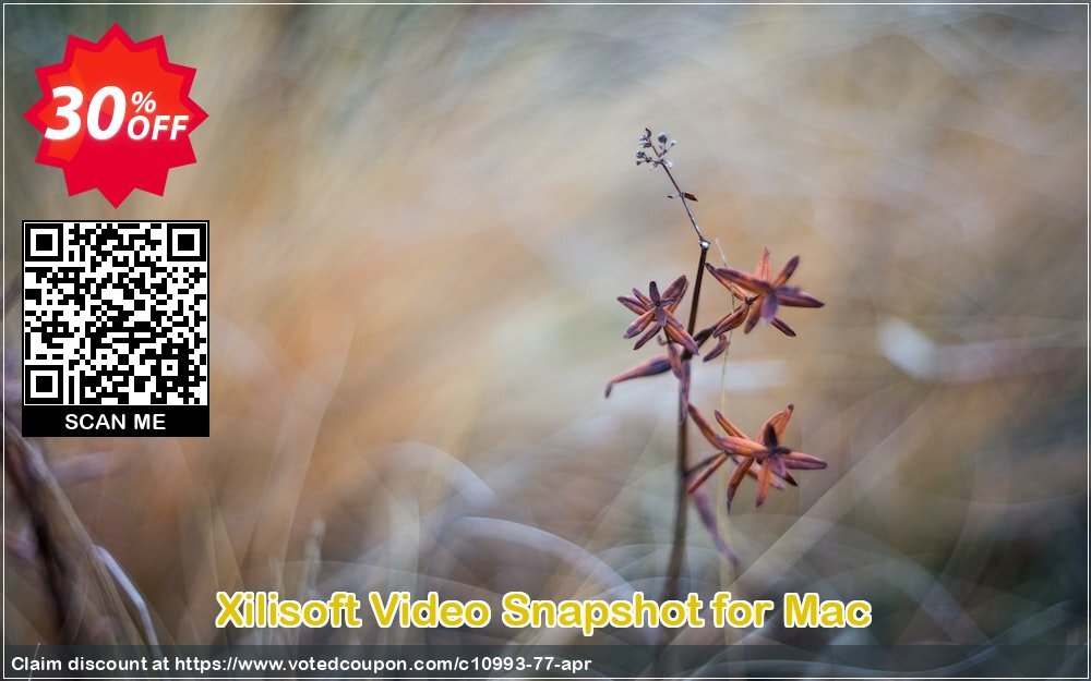 Xilisoft Video Snapshot for MAC Coupon, discount 30OFF Xilisoft (10993). Promotion: Discount for Xilisoft coupon code