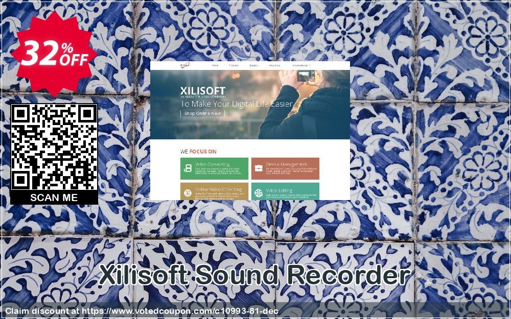 Xilisoft Sound Recorder Coupon Code Jun 2024, 32% OFF - VotedCoupon
