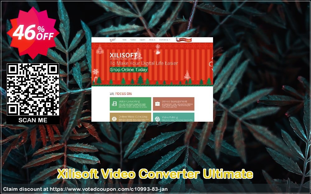 Xilisoft Video Converter Ultimate Coupon, discount 39% OFF Xilisoft Video Converter Ultimate Oct 2024. Promotion: Exclusive deals code of Xilisoft Video Converter Ultimate, tested in October 2024
