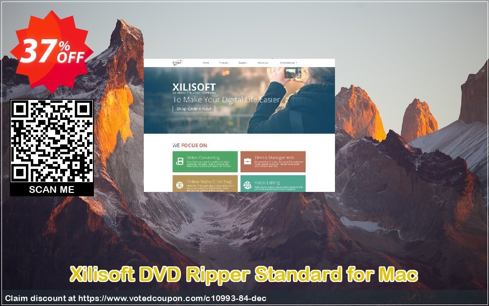 Xilisoft DVD Ripper Standard for MAC Coupon, discount Xilisoft DVD Ripper Standard for Mac wonderful offer code 2024. Promotion: Discount for Xilisoft coupon code