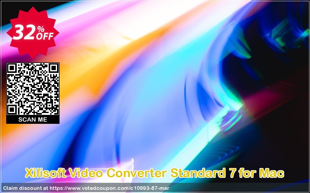 Xilisoft Video Converter Standard 7 for MAC Coupon Code Apr 2024, 32% OFF - VotedCoupon