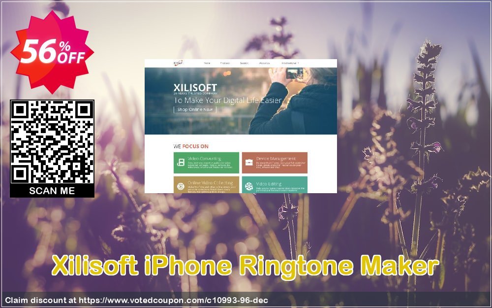 Xilisoft iPhone Ringtone Maker Coupon Code Mar 2024, 56% OFF - VotedCoupon