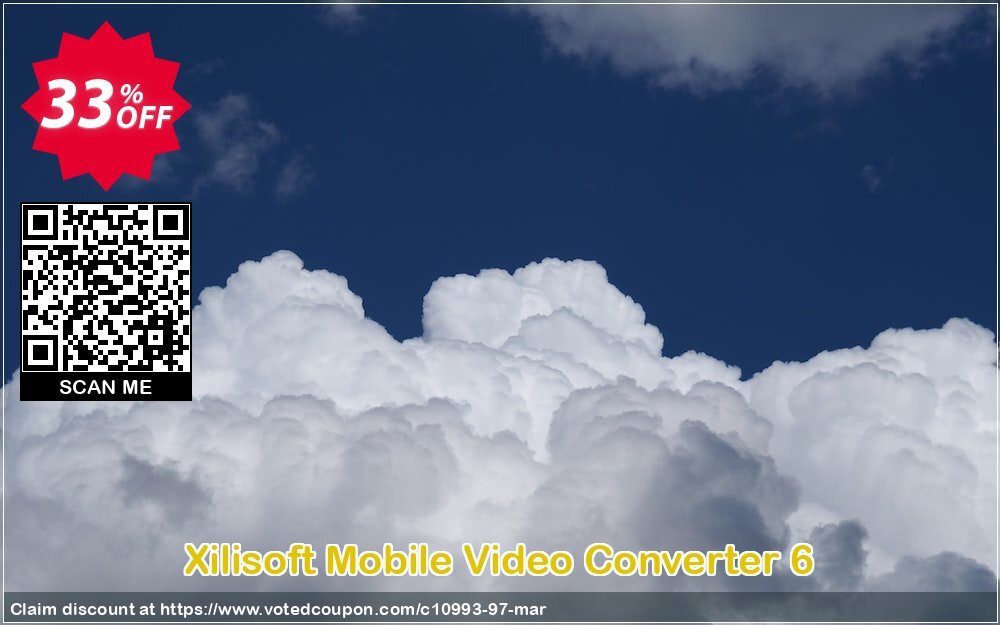 Xilisoft Mobile Video Converter 6 Coupon, discount 30OFF Xilisoft (10993). Promotion: Discount for Xilisoft coupon code