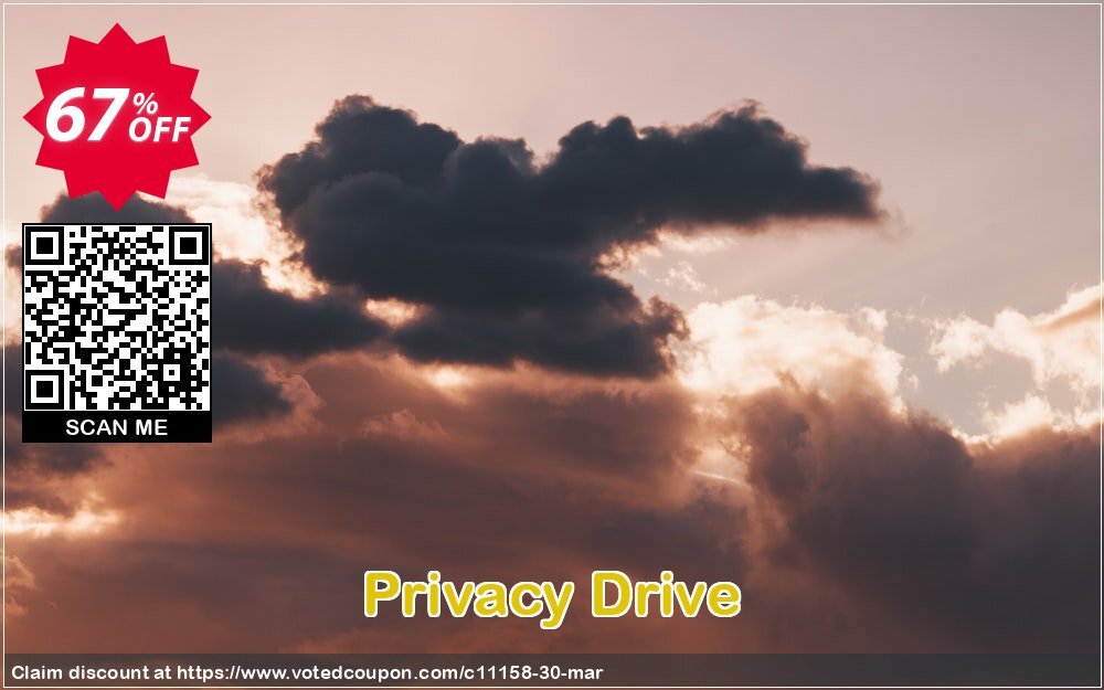 Privacy Drive Coupon, discount 30% Cybertron Software Co., Ltd. (11158). Promotion: 30% promotion from Cybertron Software (11158)