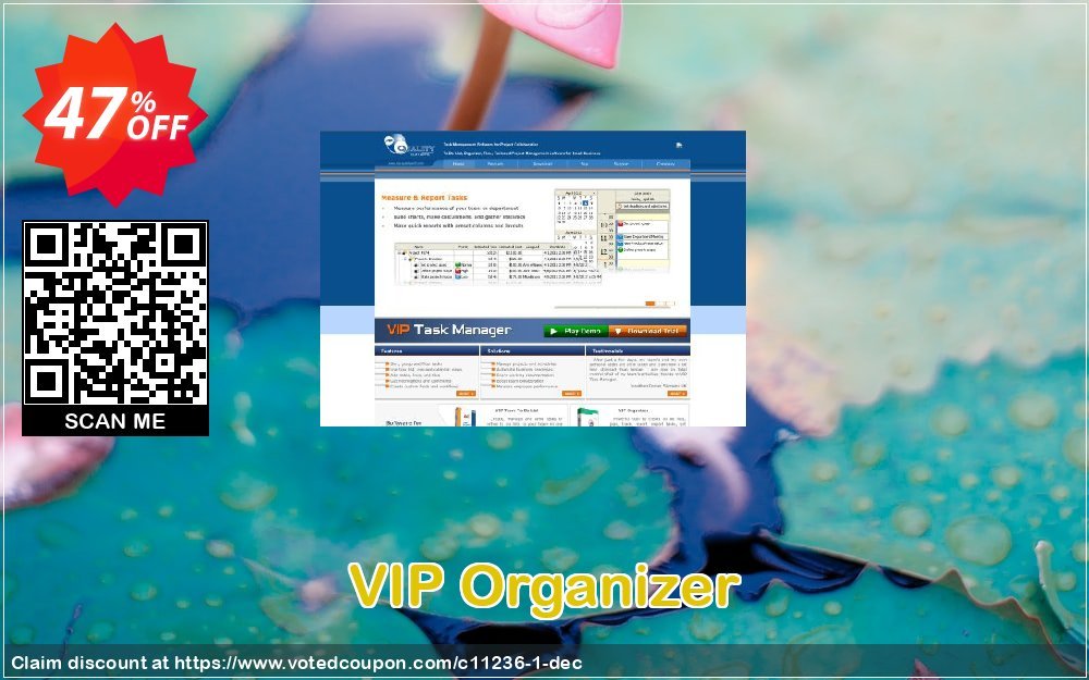 VIP Organizer Coupon, discount Organizer -30ye. Promotion: 