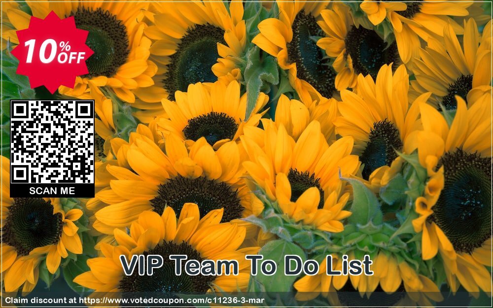 VIP Team To Do List Coupon Code Apr 2024, 10% OFF - VotedCoupon