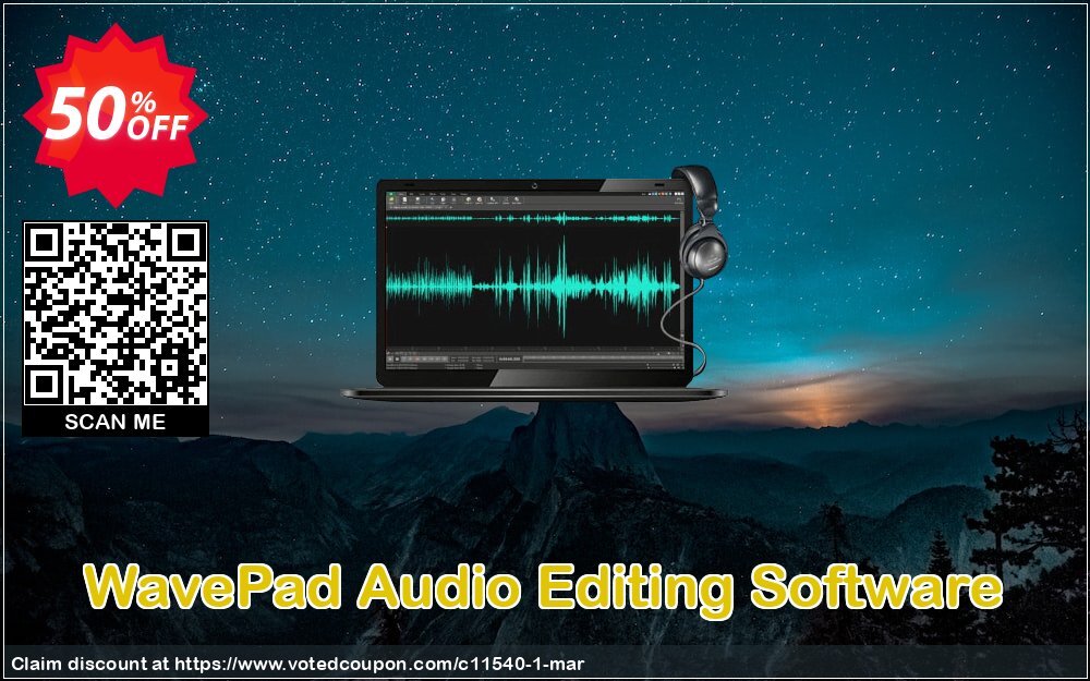 WavePad Audio Editing Software Coupon Code May 2024, 50% OFF - VotedCoupon