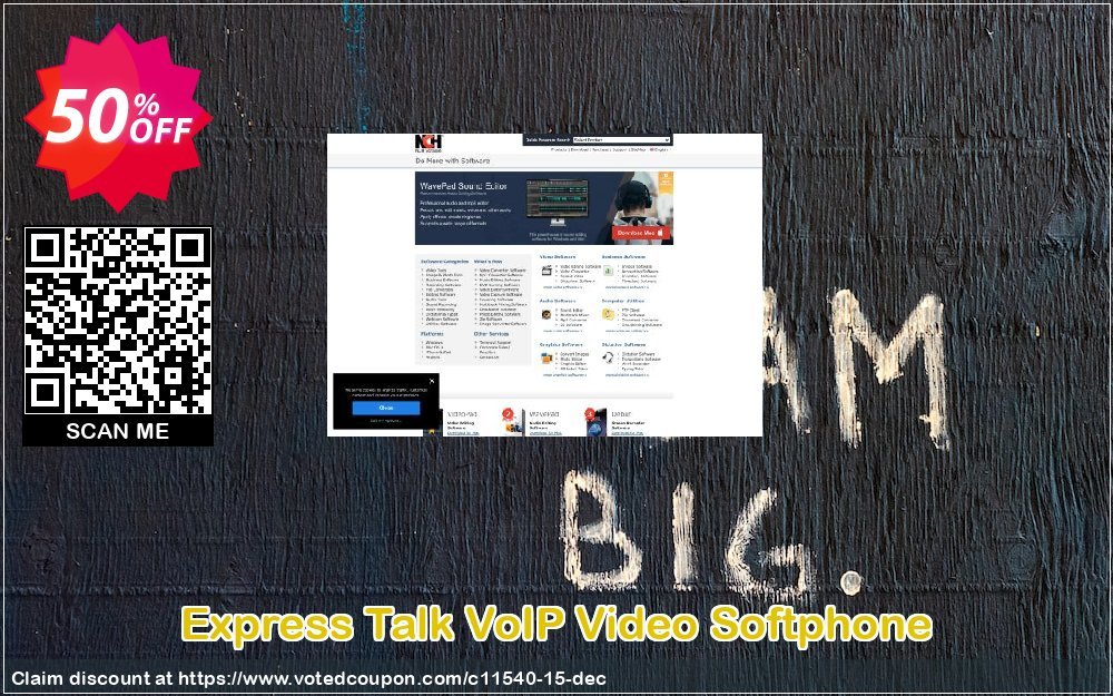 Express Talk VoIP Video Softphone Coupon, discount NCH coupon discount 11540. Promotion: Save around 30% off the normal price