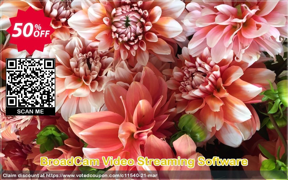 BroadCam Video Streaming Software Coupon Code May 2024, 50% OFF - VotedCoupon