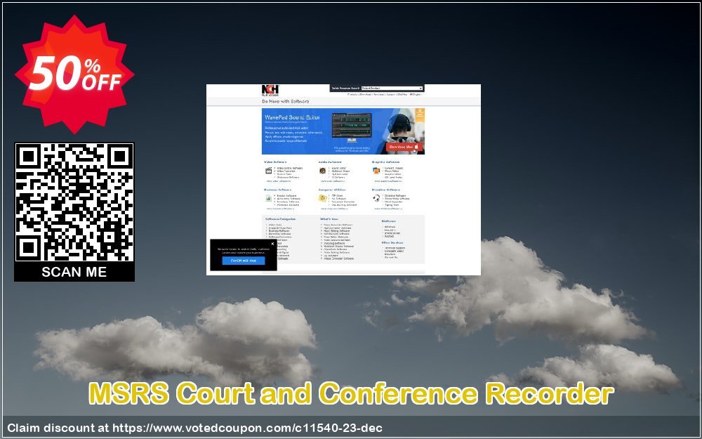 MSRS Court and Conference Recorder Coupon, discount NCH coupon discount 11540. Promotion: Save around 30% off the normal price