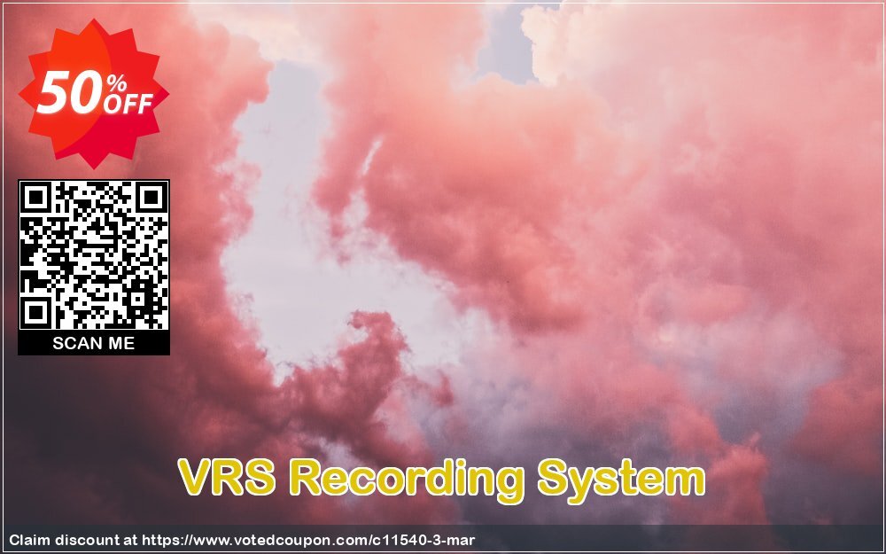 VRS Recording System Coupon, discount NCH coupon discount 11540. Promotion: Save around 30% off the normal price