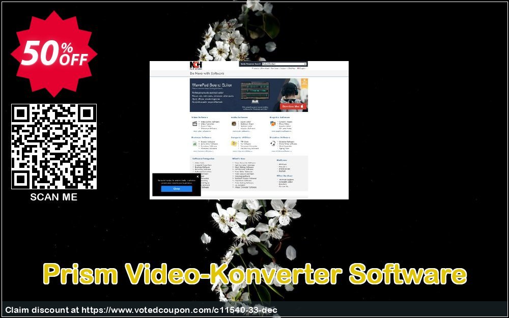 Prism Video-Konverter Software Coupon, discount NCH coupon discount 11540. Promotion: Save around 30% off the normal price