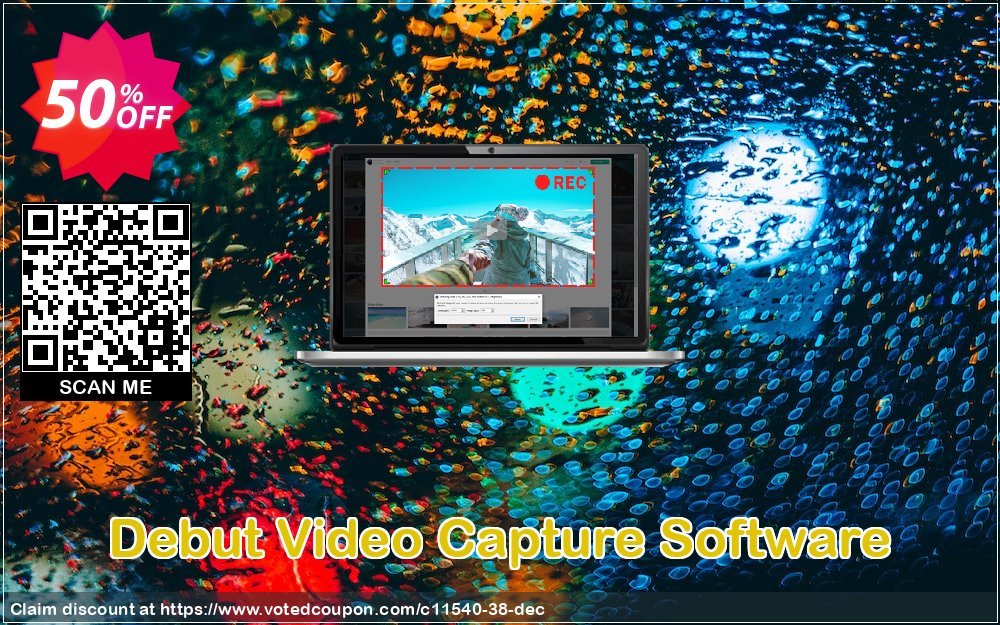 Debut Video Capture Software Coupon, discount NCH coupon discount 11540. Promotion: Save around 30% off the normal price