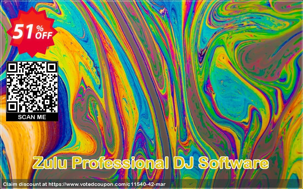 Zulu Professional DJ Software Coupon, discount NCH coupon discount 11540. Promotion: Save around 30% off the normal price