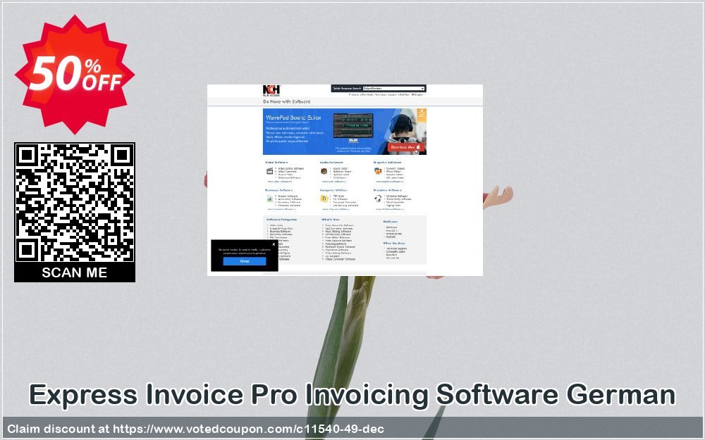 Express Invoice Pro Invoicing Software German Coupon, discount NCH coupon discount 11540. Promotion: Save around 30% off the normal price