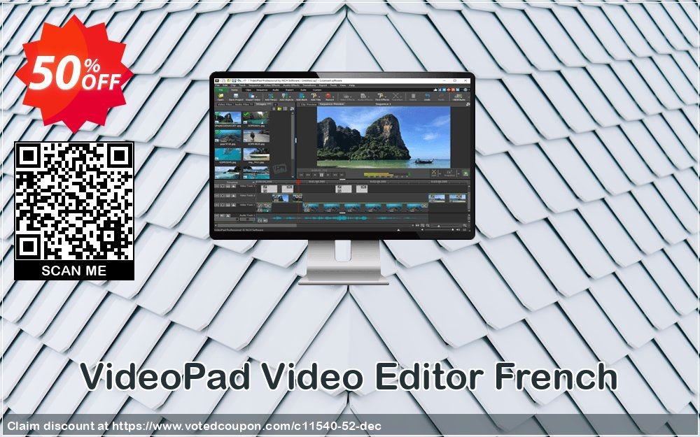 VideoPad Video Editor French Coupon Code Apr 2024, 50% OFF - VotedCoupon